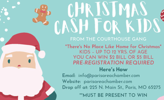 Christmas Cash for Kids | Paris, MO