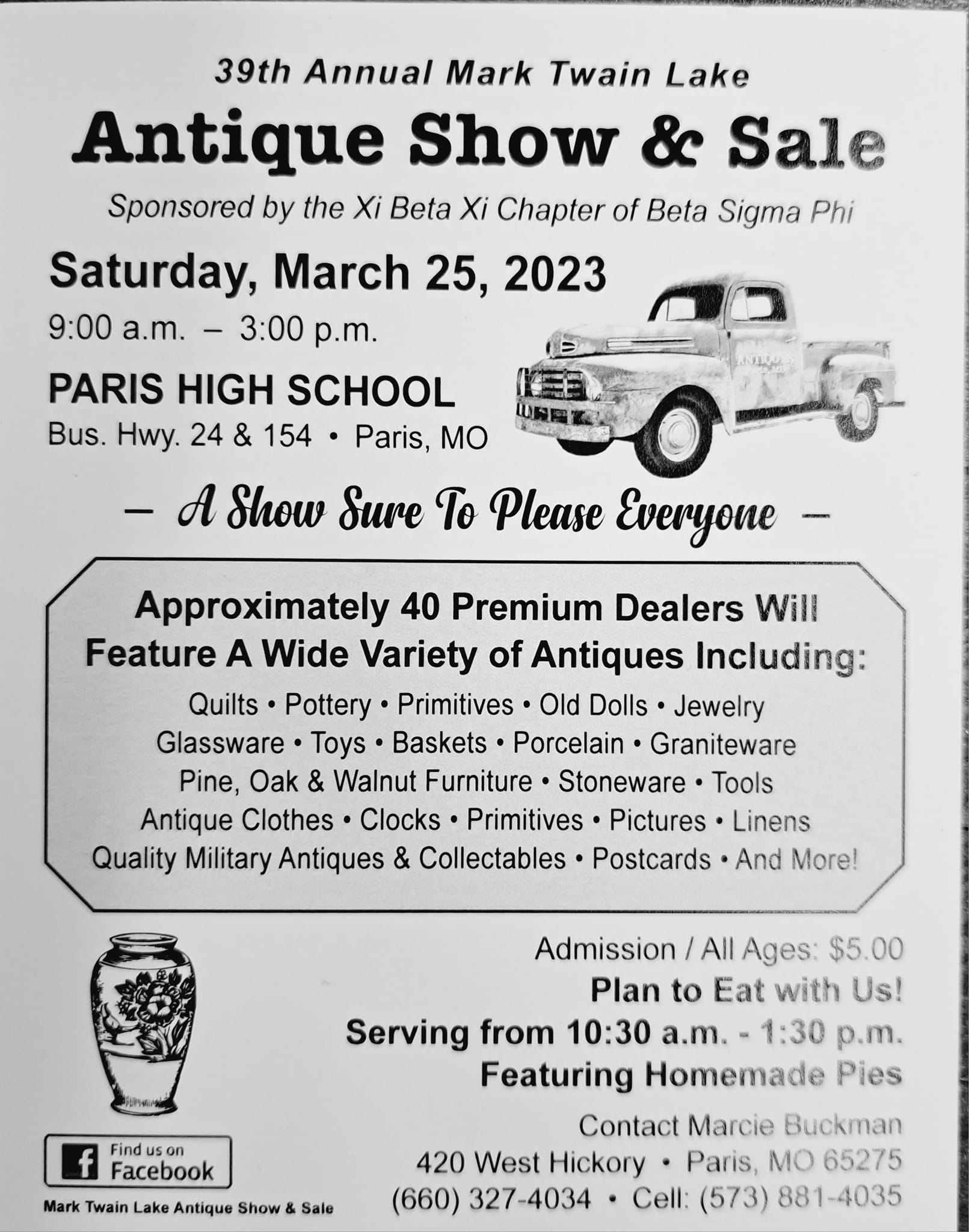 Mark Twain Lake Antique Show & Sale